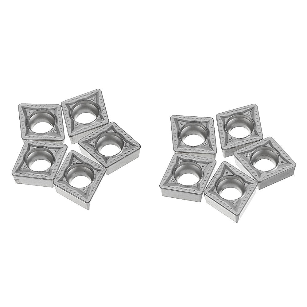 10pcs CCMT09T308-TC NX525 Carbide Insert for Lathe Turning Tool Holder