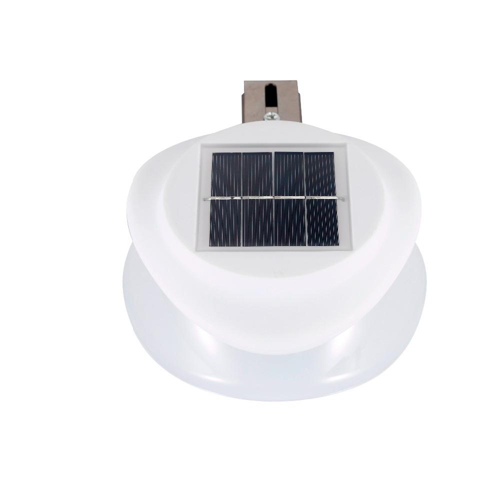 Solar Powered 9 LED Fence Light Outdoor Garden Wall Lobby Pathway Lamp Waterproof