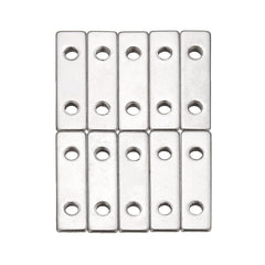 10pcs M5 Zinc Plated Double Tee Nuts for 2020 V-slot Aluminum Profiles Extrusions CNC Parts
