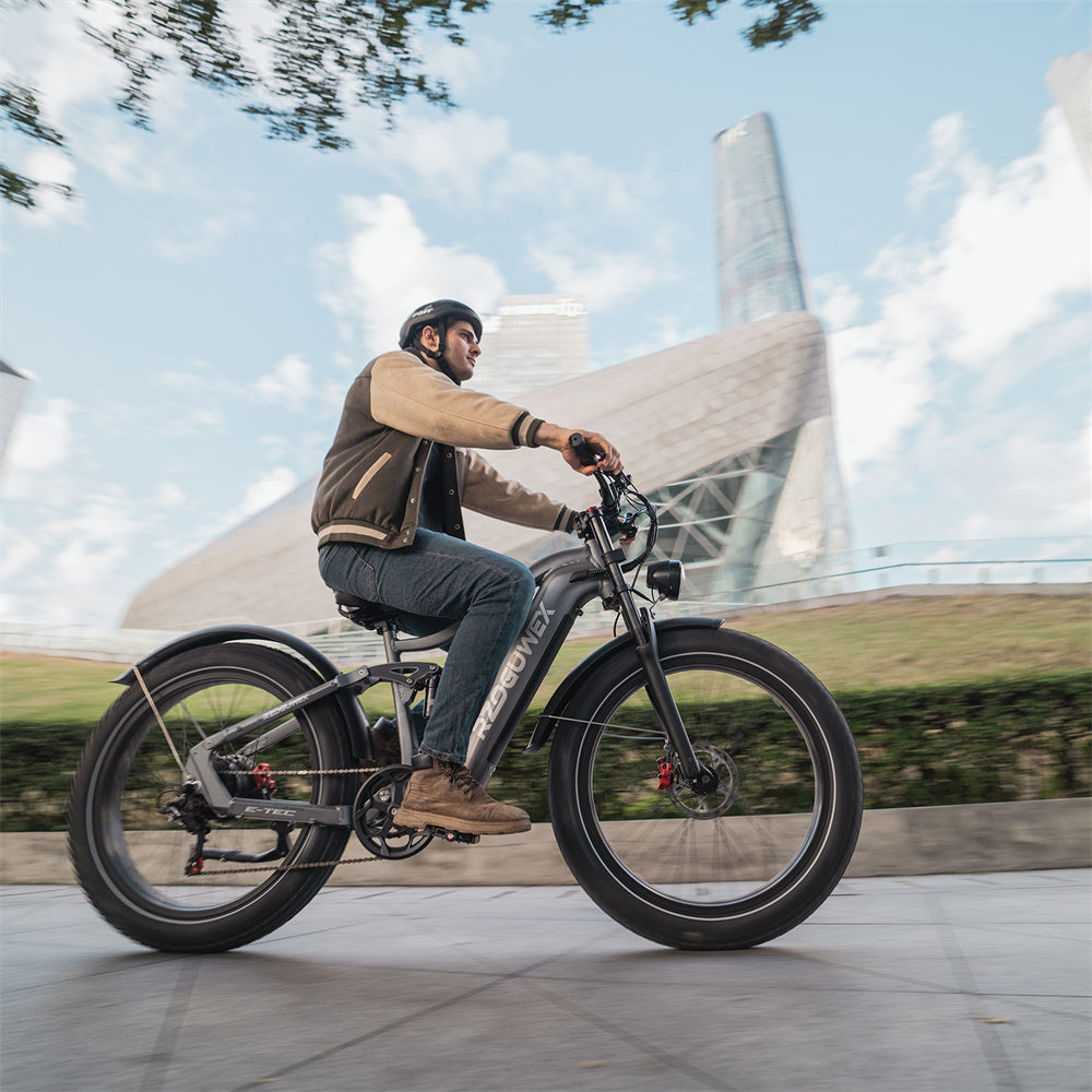 Electric Bike 48V 25AH Battery 1000W Motor Recommended Top Speed 25KM/H 26inches Tires 50-60KM Max Mileage 200KG Max Load Electric Bicycle