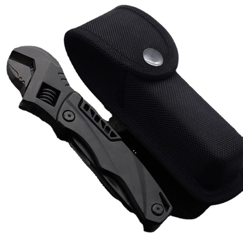 Multi Outdoor Camping Tools Adjustable Wrench/Car Multi-function Lifesaving Hammer Mini Pockets Multifunctional Tool