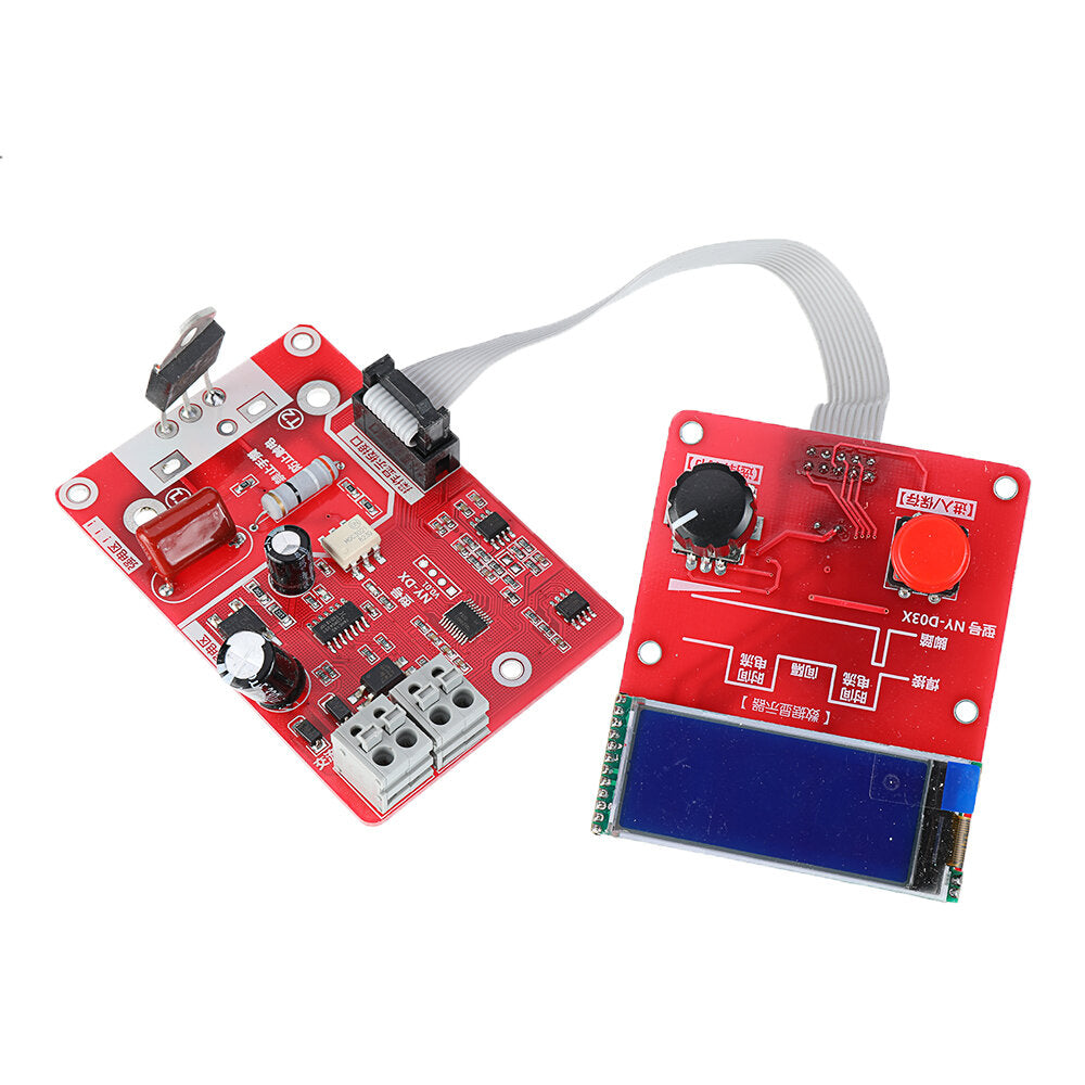 100A/40A Spot Welder Time and Current Controller Dual Pulse Control Board LCD Display