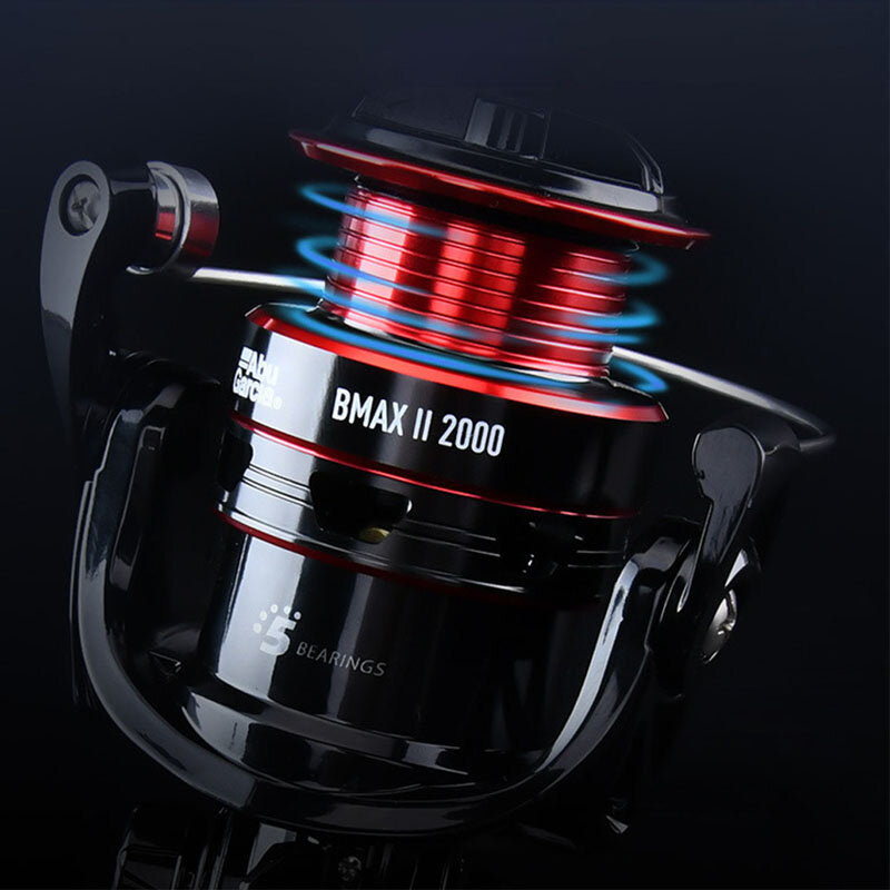 Original Gear Ratio 4+1BB Metal Fishing Reels Spinning Wheel Long-distance Casting Reels Left and Right Hand Spinning Reel