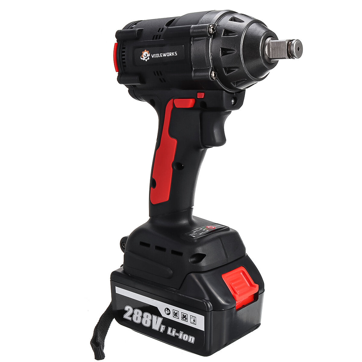 1/2" 520NM Max. Brushless Impact Wrench Motor Electric Wrench