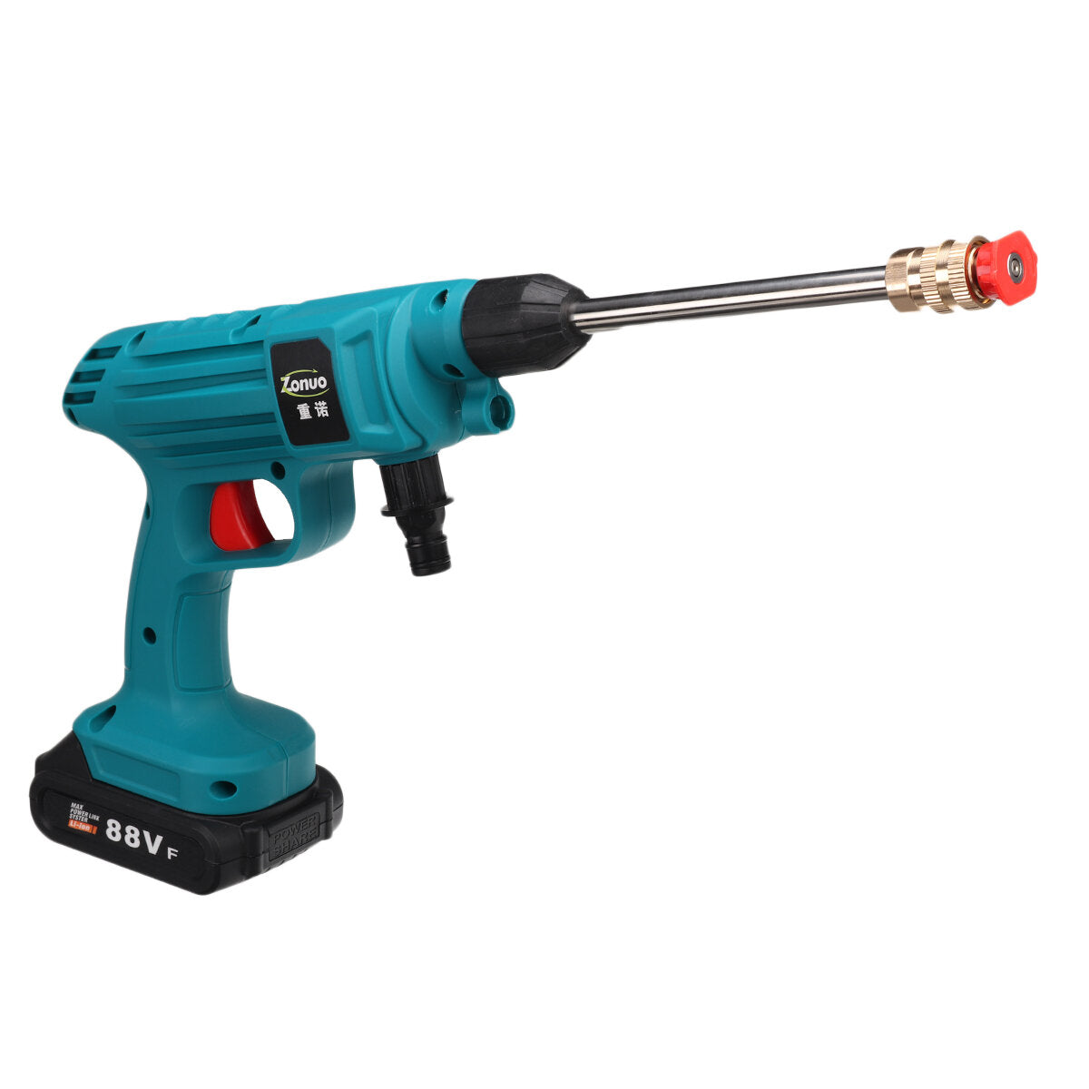 88VF Cordless High Pressure Washer Car Washing Spray Guns Water Cleaner