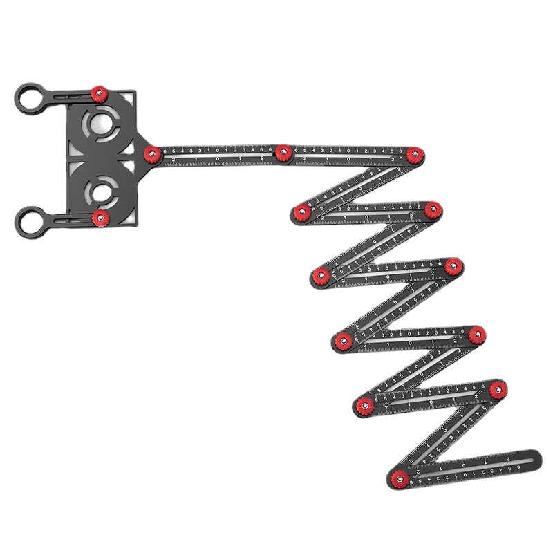 Universal Aluminum Alloy Multi Angle Measuring Ruler