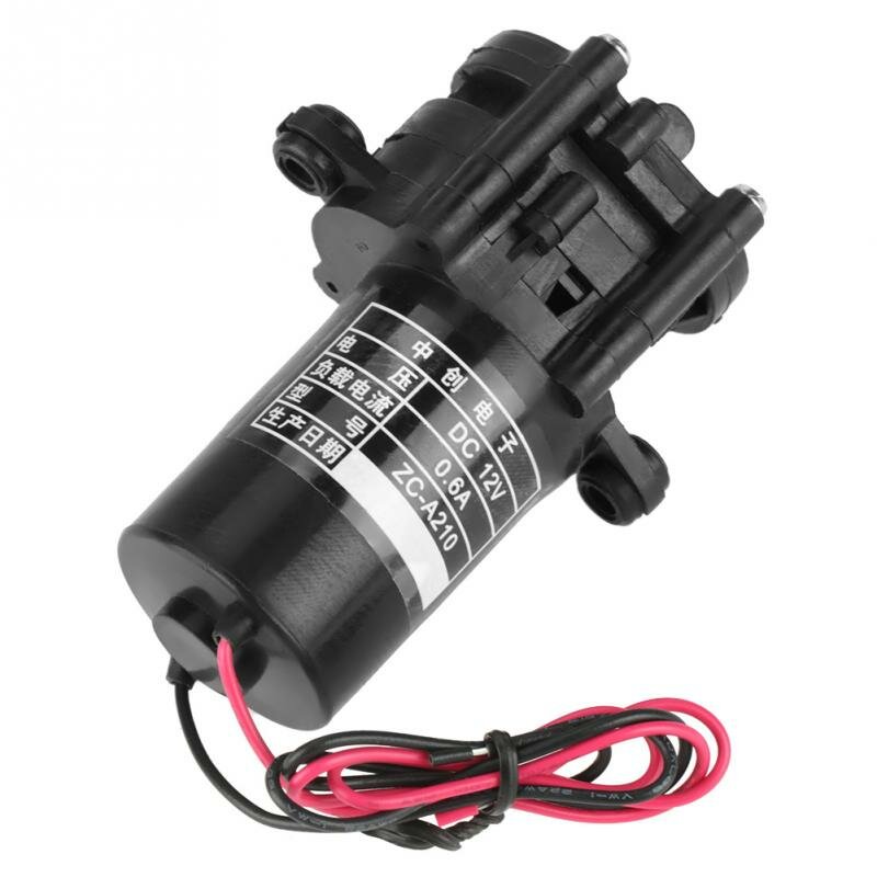 DC12V 0.6A Mini Plastic High Efficiency Low Pressure Self-priming Gear Water Pump Tool