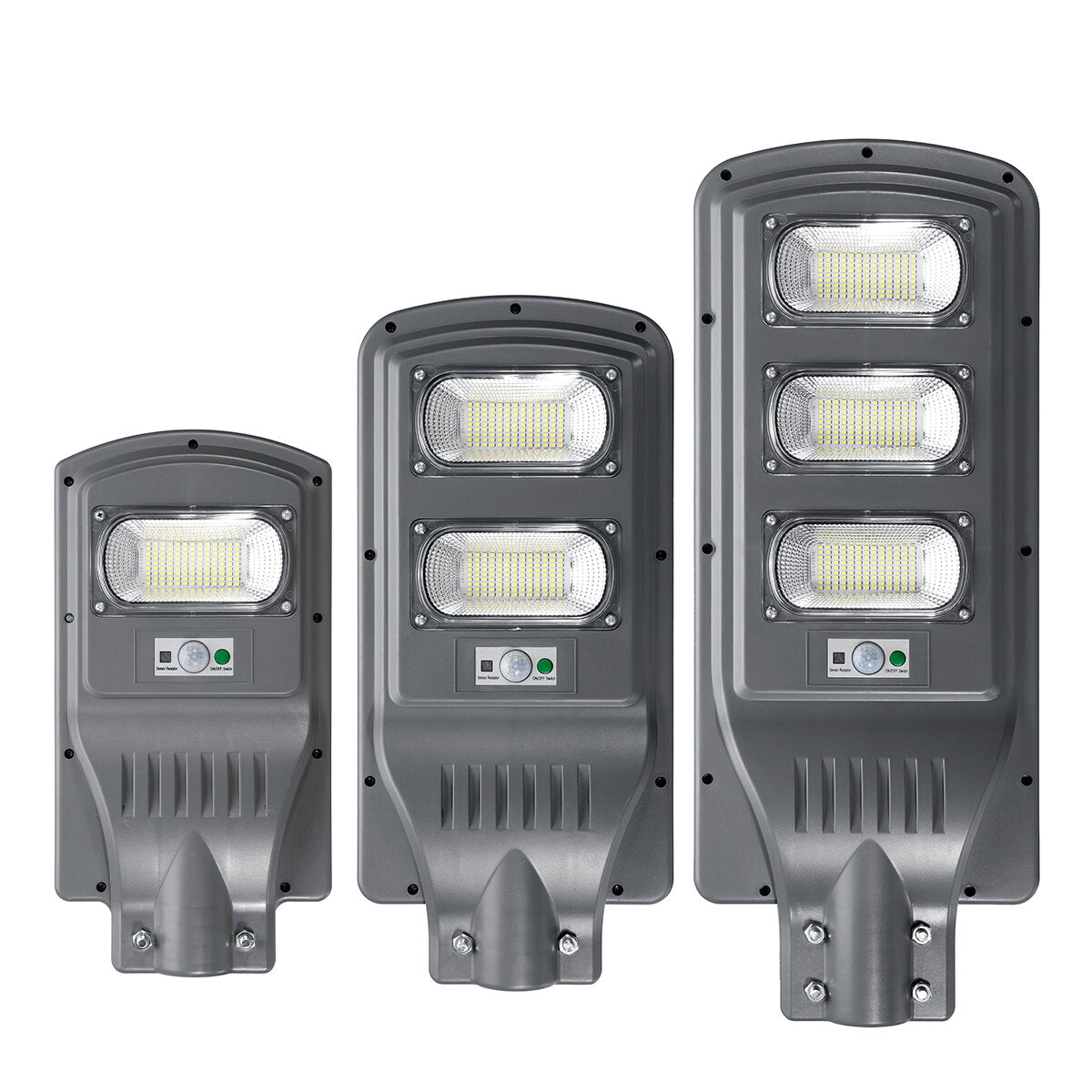 360W 36000LM 351 LED Wall Street Light Solar Panel Motion Sensor Lamp with Control