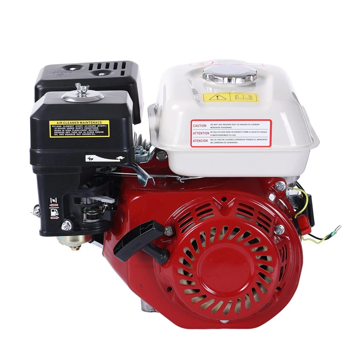 High Performance 4 Stroke Air Cooled Engine 215cc with Assembly Tools and Manual Perfect for Custom Builds