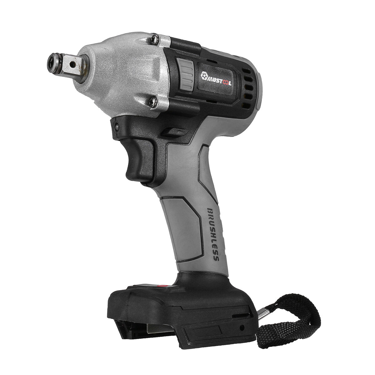 800N.M Cordless Electric Brushless Wrench 1/2" Driver W/ LED Light