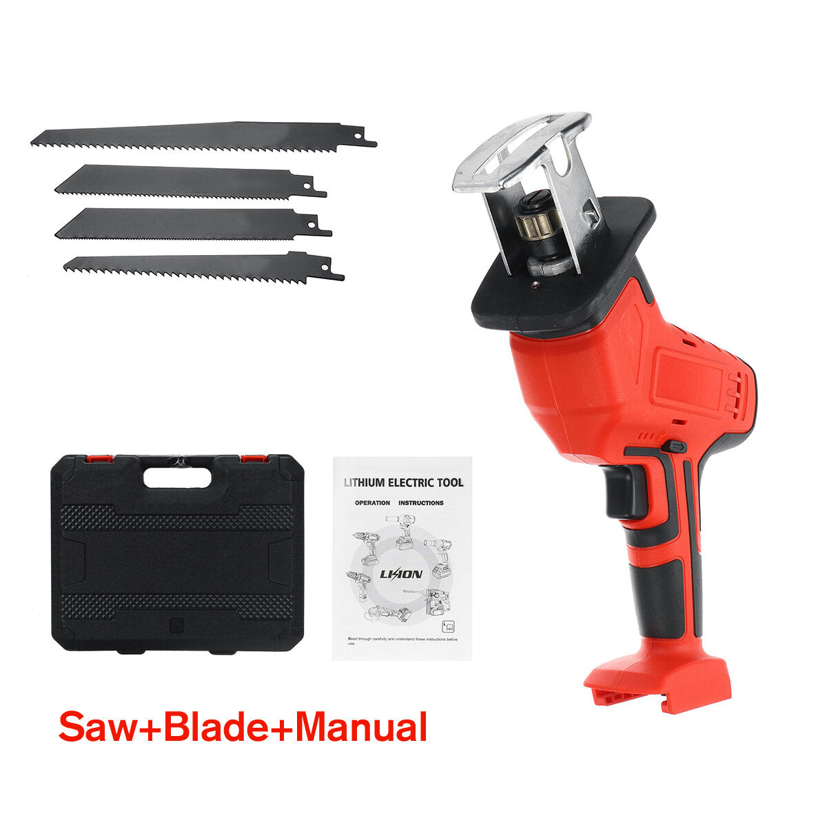 42VF 13000mAh Cordless Reciprocating Saw Electric Saws Portable Woodworking Power Tools