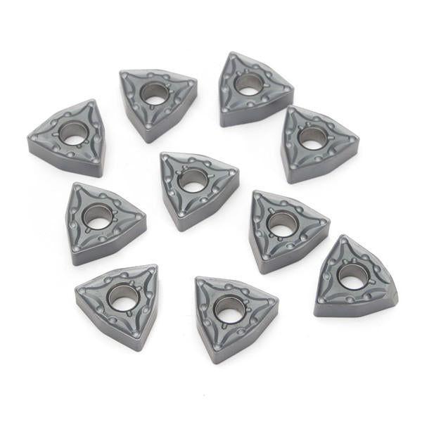 10pcs WNMG0804 Carbide Inserts For WWLNR Turning Tool Holder Lathe Tools