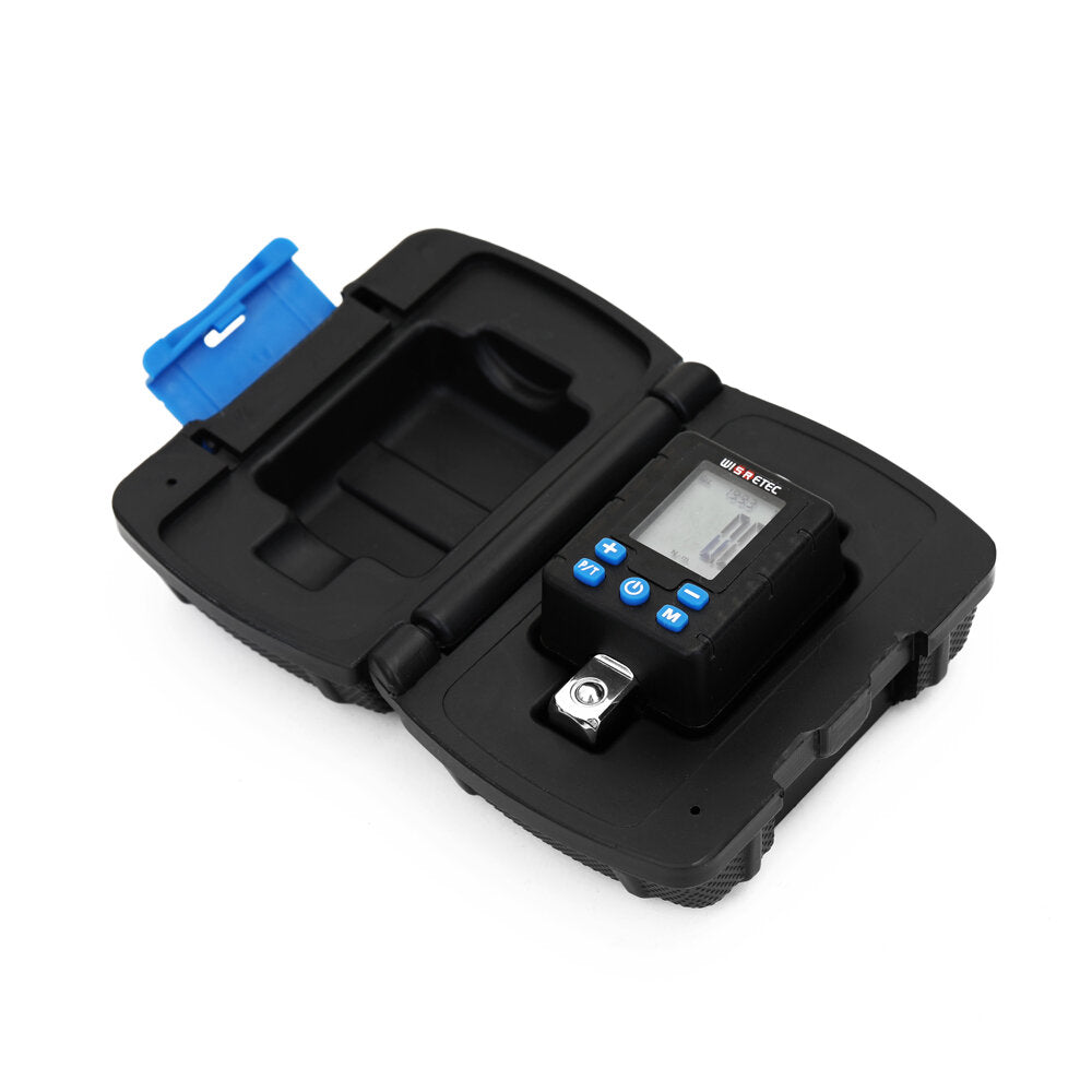 Digital Torque Wrench 0.3-340 Nm Adjustable Torque Meter Adapter Professional Electronic Torque Wrench Inspection Repair Tools