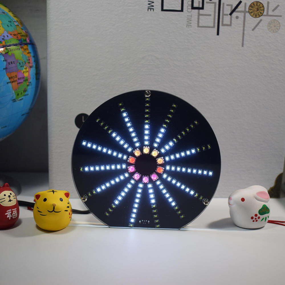 LED Circular Audio Visualizer Music Spectrum Display DIY Kit