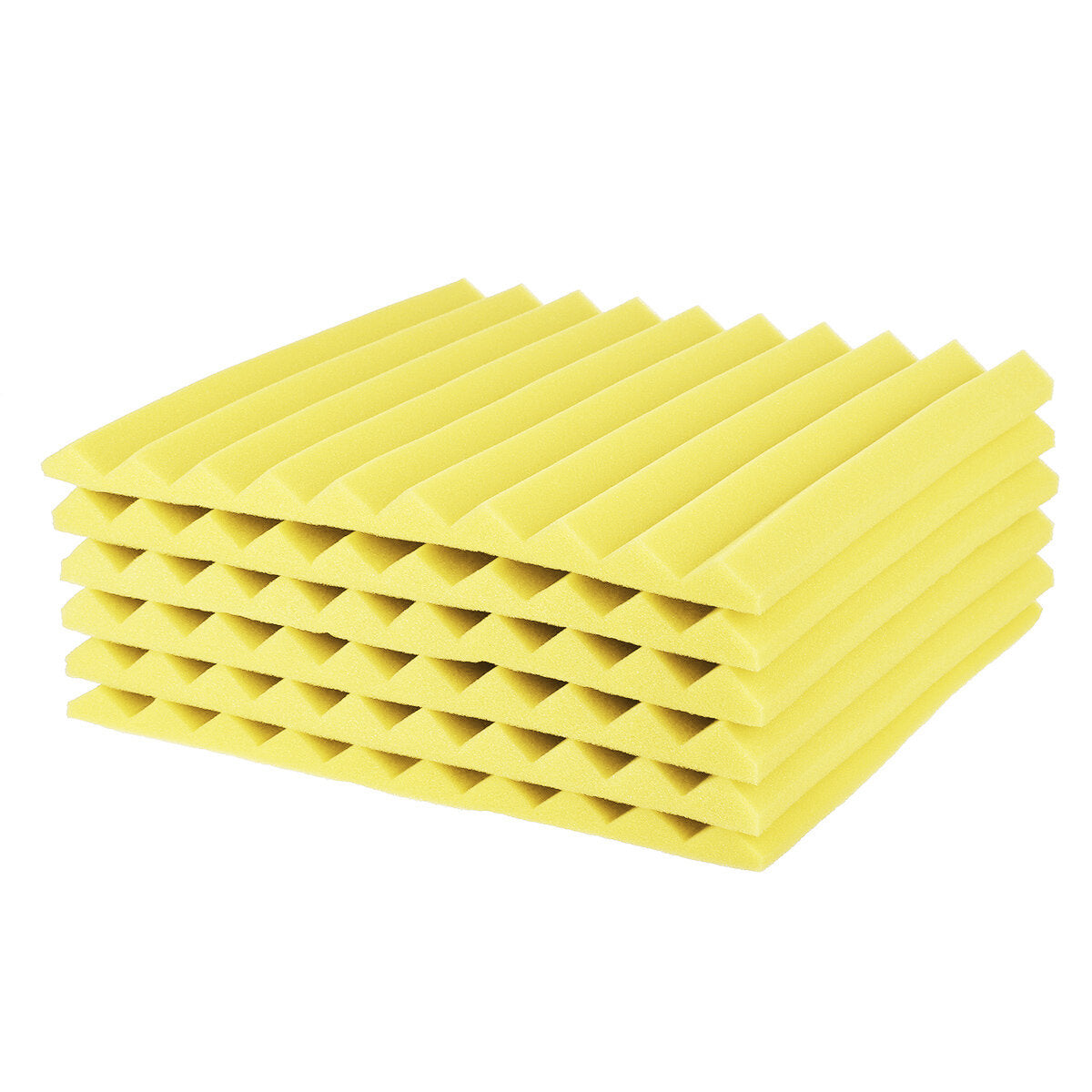 6Pcs 30x30x2.5cm Soundproofing Foam Acoustic Wall Panels Studio Soundproof Foam