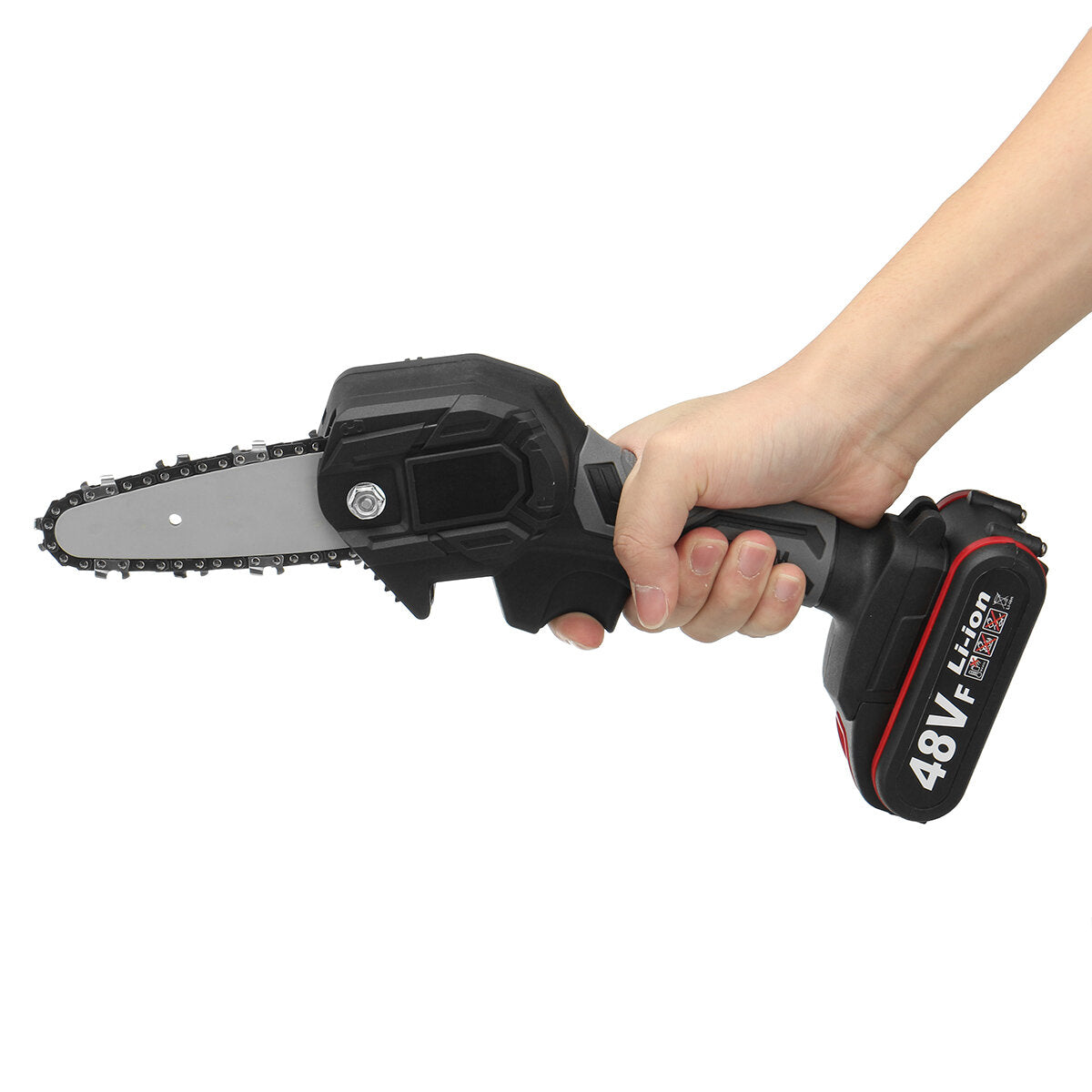 21V 4" Rechargeable Electric Saw Cordless Portable Woodworking Wood Cutter