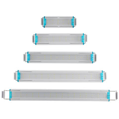Super Slim LEDs Aquarium Light Aquatic Plant Light 20-60CM Extensible Waterproof Clip on Lamp For Fish Tank Blue White Light