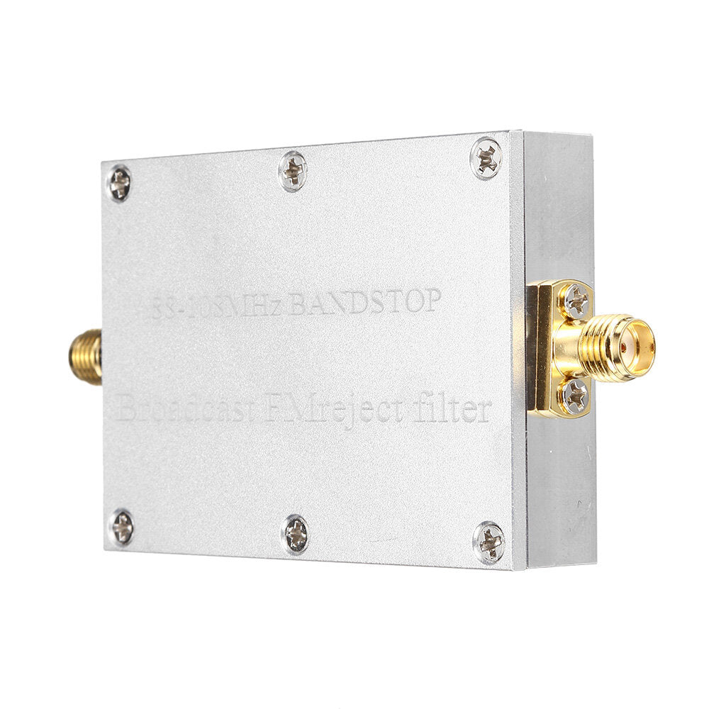 88-108MHZ Band Stop Filter RTL-SDR Blog Broadcast with FM Male Connector to SMA Male Connector