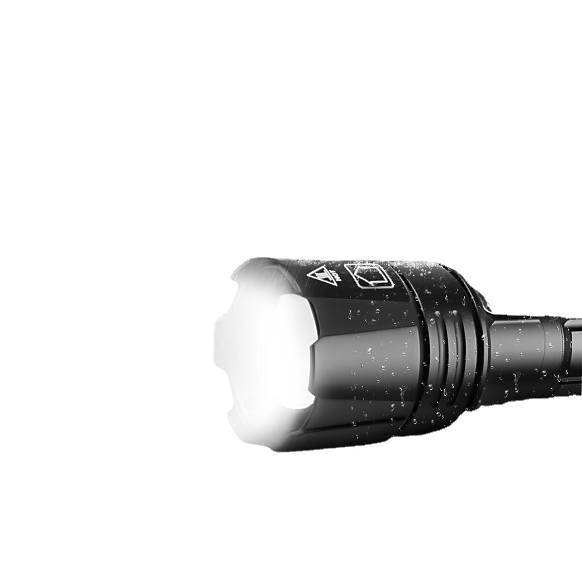 Telescopic Zoom Flashlight 26650 USB Charging Waterproof LED Torch For Outdoor Camping Fishing