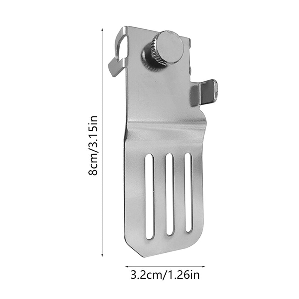 Aluminum Alloy Tape Measure Marker - Durable, Lightweight, Adjustable Design, Easy Installation, Fits Most Tape Measures