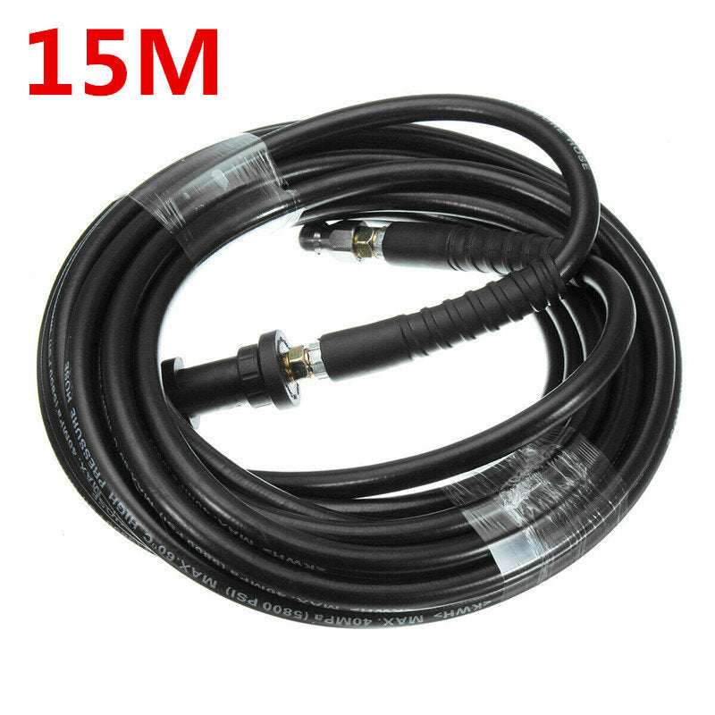 6m to 20m Pressure Washer Sewer Drain Cleaning Hose Pipe Tube Cleaner for Karcher K