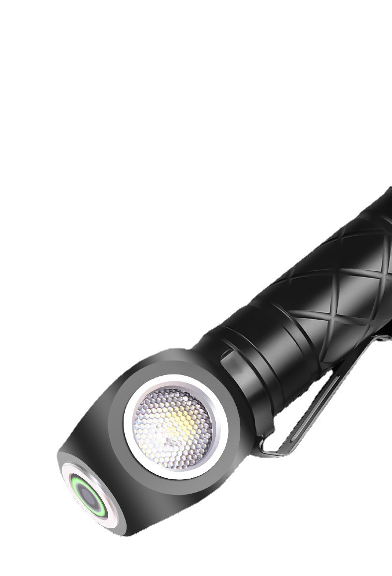 LED Strong Flashlight 800LM Super Bright Portable Torch Headlamp USB Rechargeable Waterproof for Working Hunting Camping