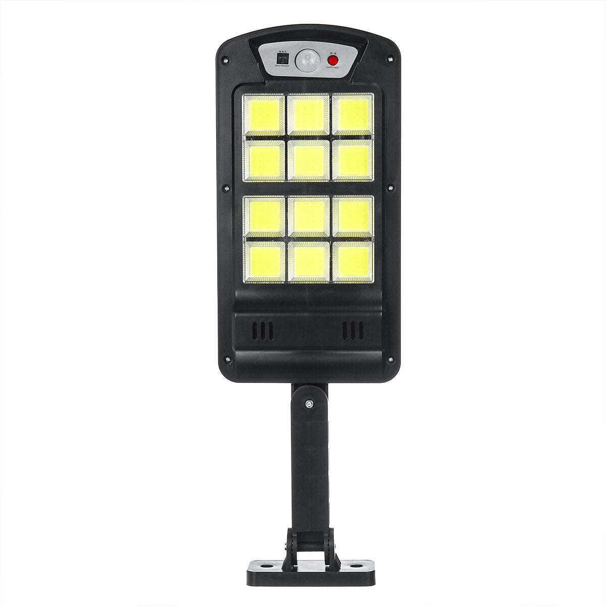 Twelve-sided Solar Outdoor Garden Light with Remote Control Human Body Induction Light Street Light