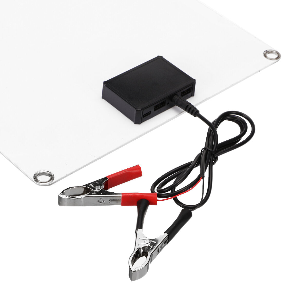 Semi-Flexible Solar Power Panel System kit Solar Panle Type-C USB Dual DC Port Solar Charge Controller