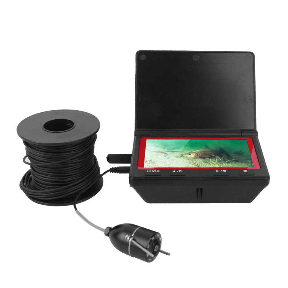 Fish Finder Underwater Waterproof Visual Fishing Camera 720P 5MP 180 Adjustable Wireless Echo Sounder Outdoor Camping Fishing