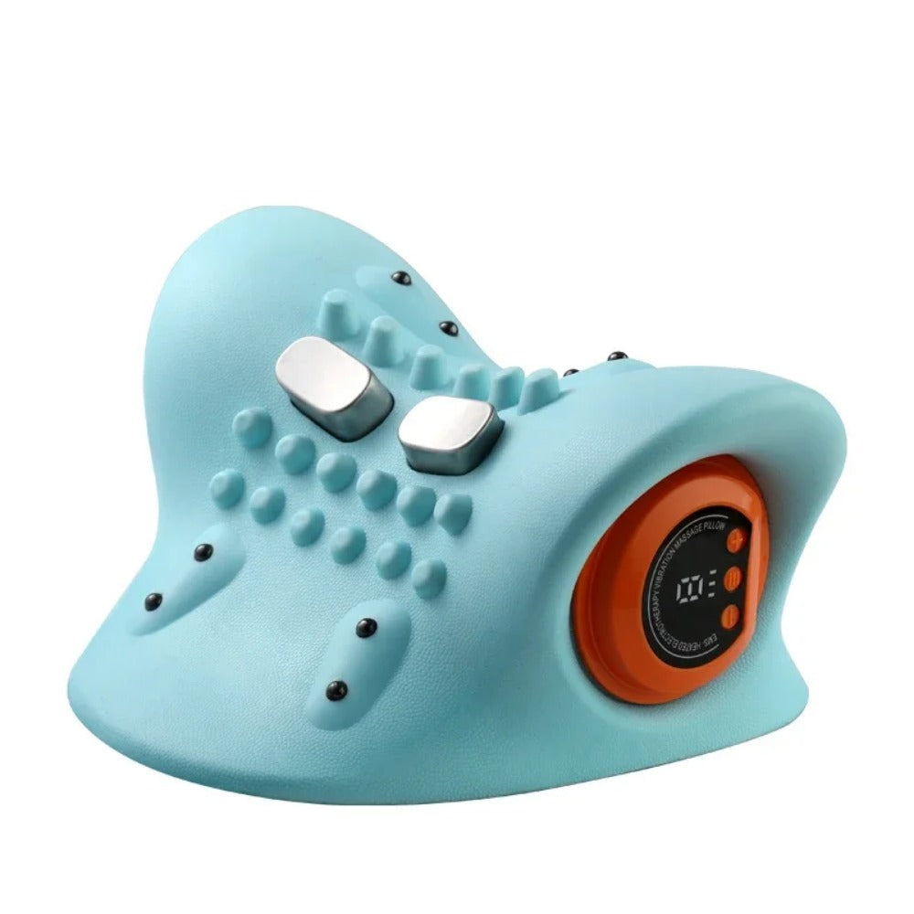 Multifunctional Infrared Neck Massager with Vibration & Heating for Cervical Support and Relaxation