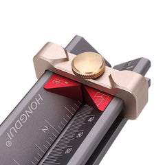 3 In 1 Multifunction Measuring Gauge Drill Depth Gauge Drill Stop Measure and Drill Point Angle Gauge
