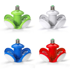 AC85-265V E27 30W 5730 SMD Five-leaves Foldable Football Shape  120 LED Light Bulb