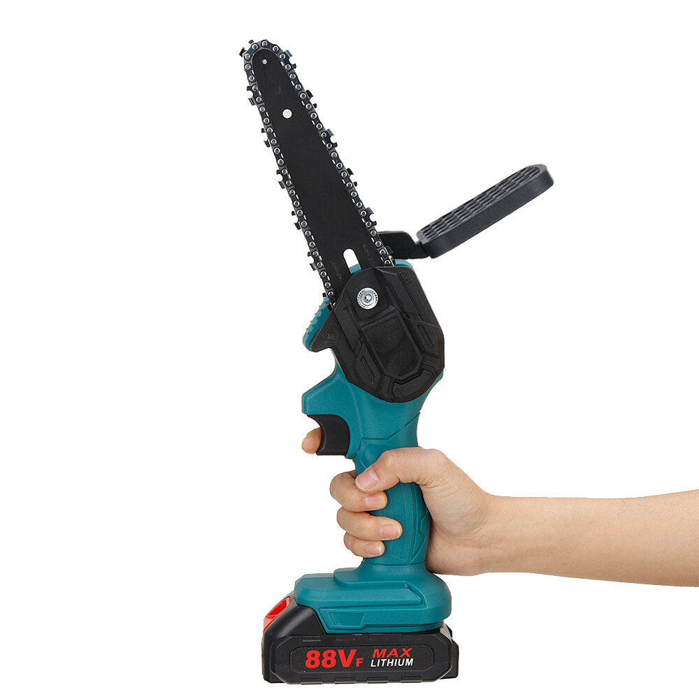 6 Inch 1200W Electric Chain Saw Pruning ChainSaw Cordless Woodworking Cutter Tool 220V AU Plug