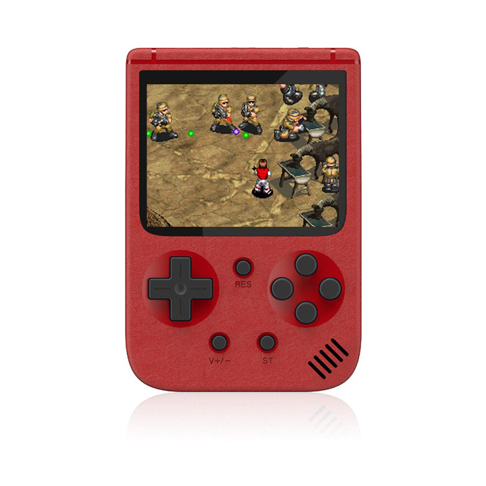 3.0 Inch LCD Screen L/R Keys 8-Bit Built-in 500 Classical Games 1020mAh Rechargeable Portable Mini Handheld Game Console