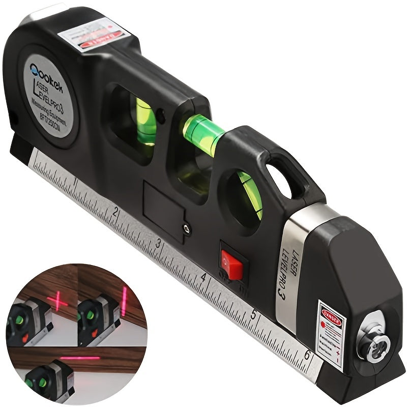 External Laser Level with Directions of 3 Horizontal Bubble and 3 Kinds Infrared Line