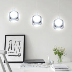 AC85-265V E27 30W 5730 SMD Five-leaves Foldable Football Shape  120 LED Light Bulb for Home Indoor Use