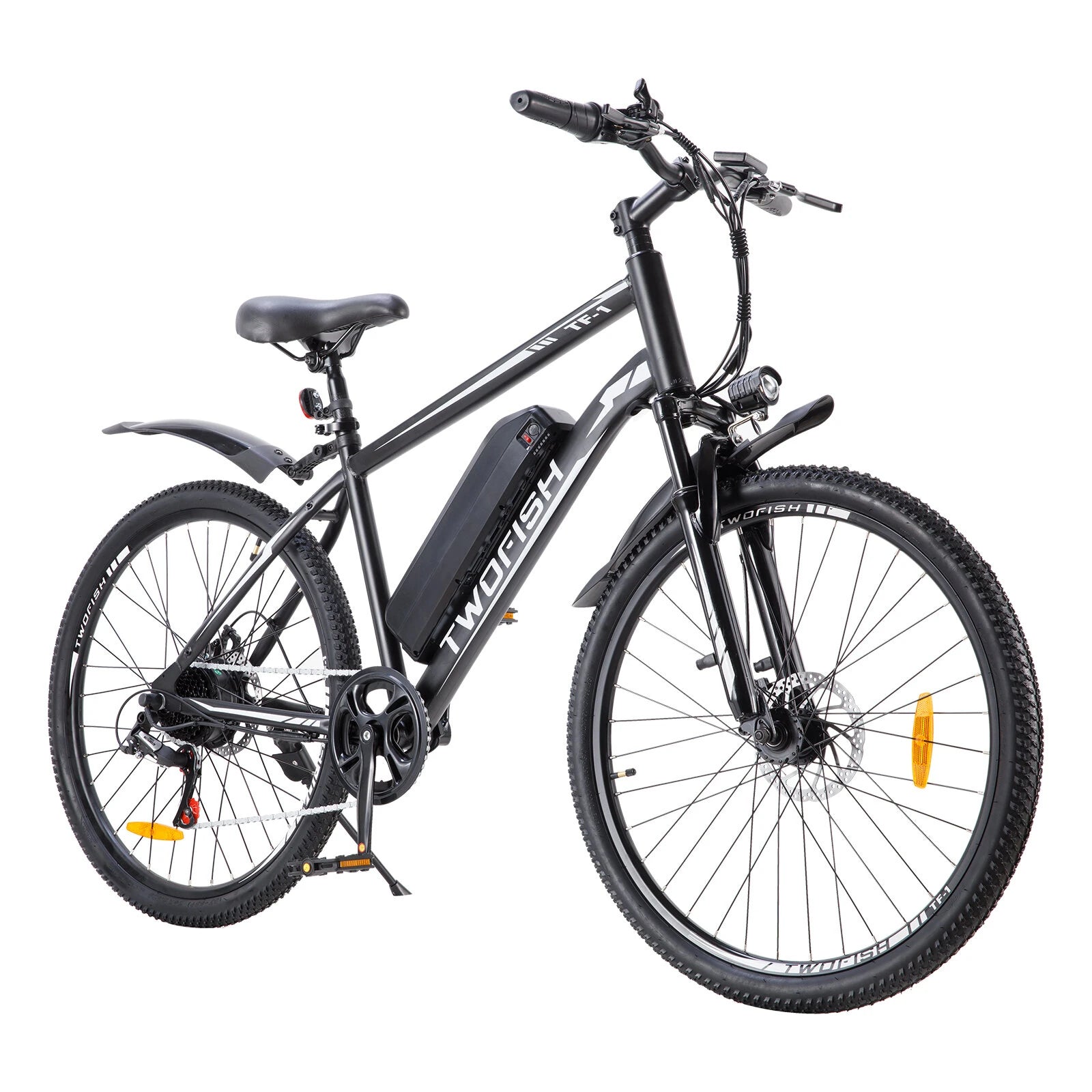 Electric Bike 36V 15AH Battery Peak Power 250W Motor 25KM/H Top Speed 26inch Tires 40KM Max Mileage 120KG Max Load Electric Bicycle