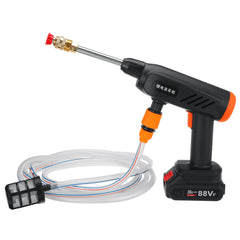 Cordless High Pressure Washer Car Washing Machine Water Cleaner Spray Guns W/ None/1/2 Battery For Makita