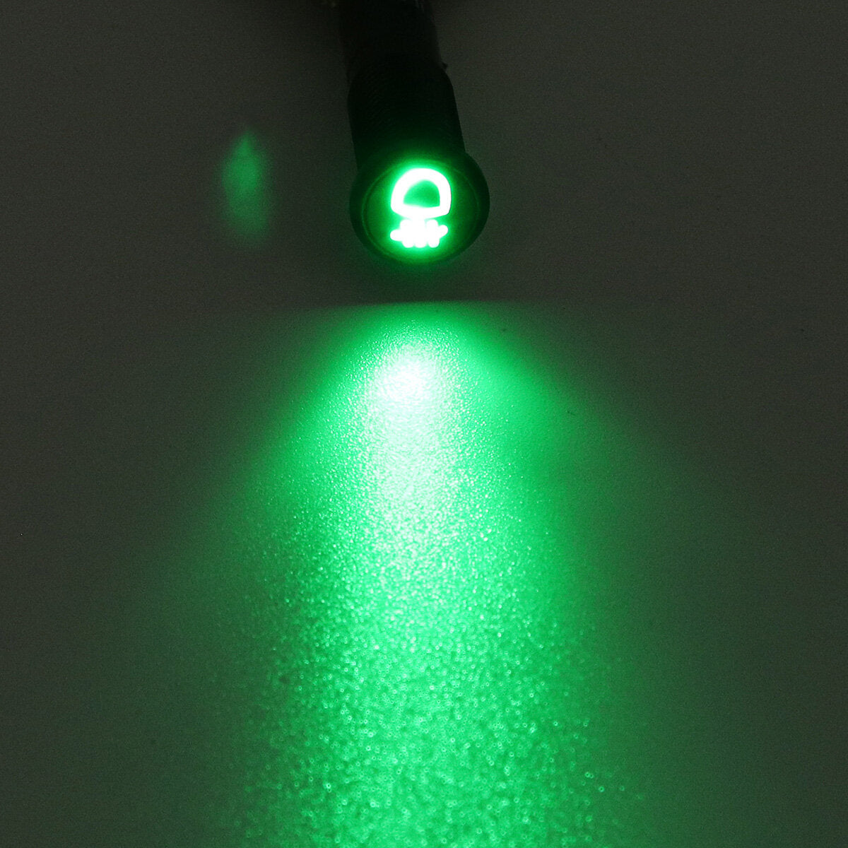 10MM LED Dashboard Warning Signal Light Van Dash Panel Indicator Lamp 12/24/36V