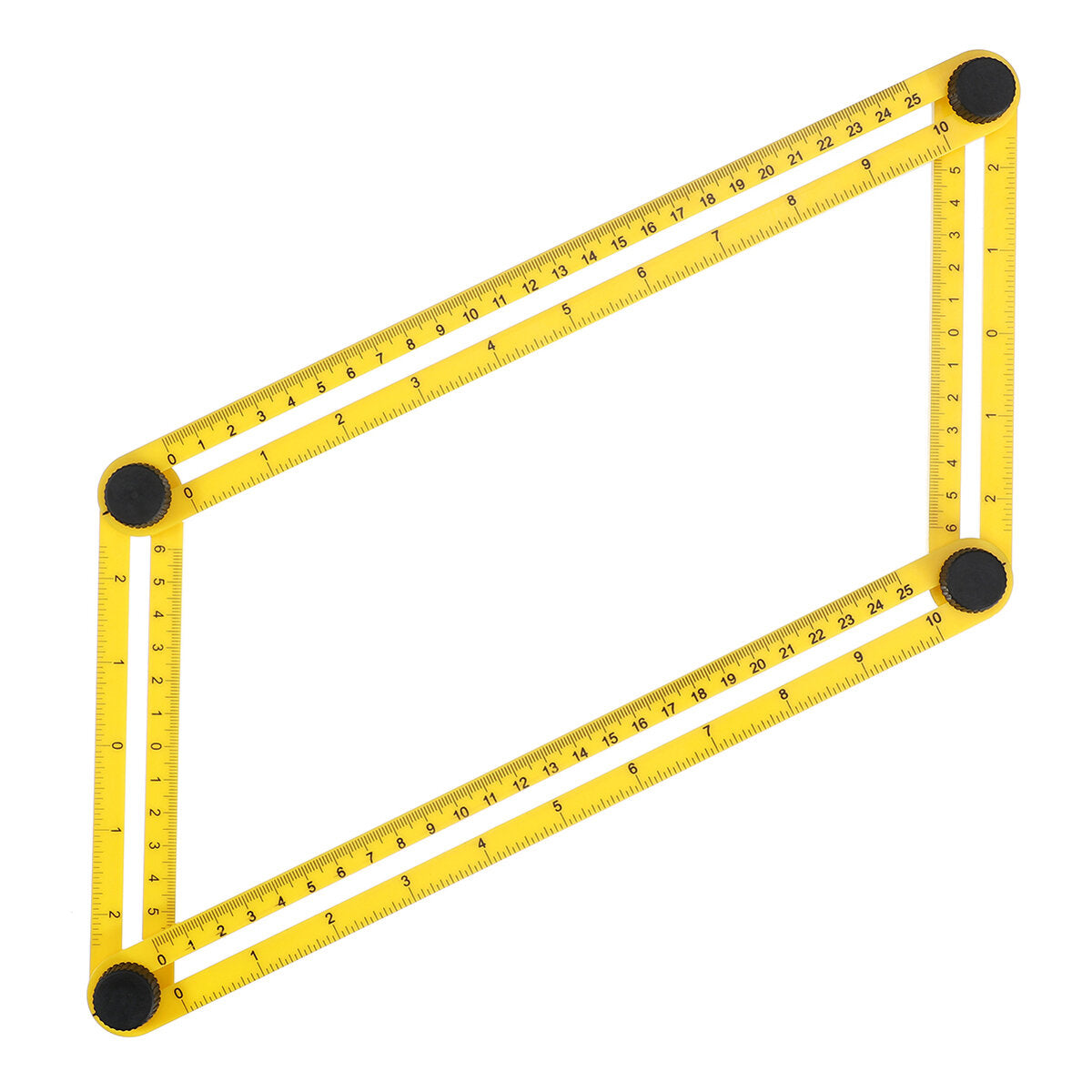 5-inch and 10-inch ProfIile Gauge Contour Duplications Copy Tool Measuring Ruler Set with Multi Accessories