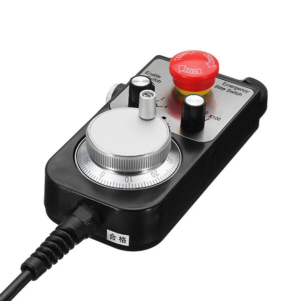 4 Axis Pendant CNC Handwheel with Emergency Stop for CNC Machine
