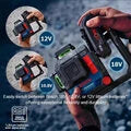 Bosch GLL 18V-120-33CG Green Laser Level, 3x360°, Bluetooth App Control, Fine Adjustment & Triple Power Modes