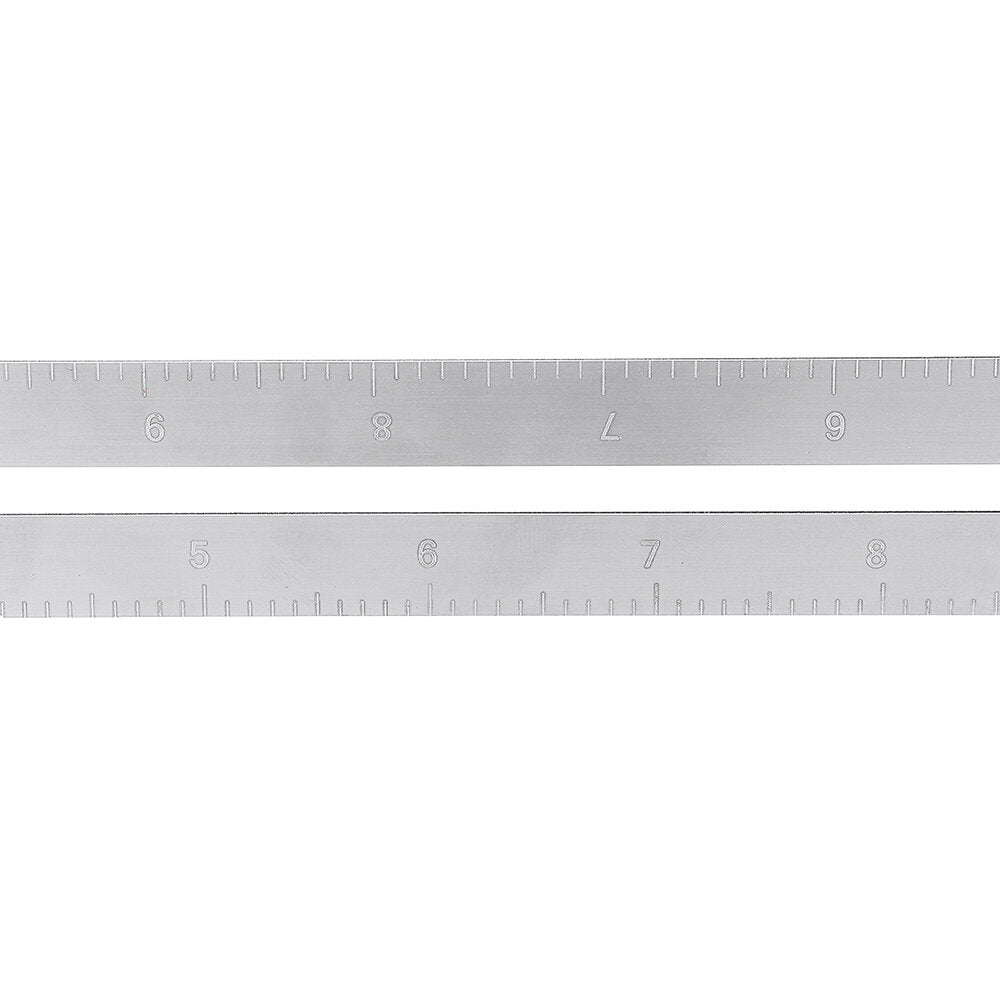 350mm Adjustable Angle Ruler 45 Degree 90 Degree Stopper Metric Scale Aluminum Alloy Stainless Steel Square For Home DIY Woodworking Tools