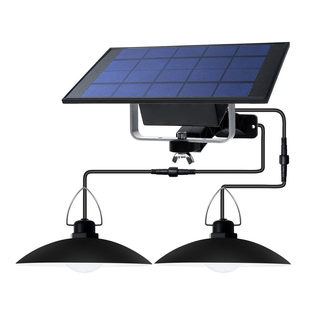 Solar Pendant Lights IP65 Waterproof Ceiling Lamp Chandelier Outdoor Indoor Use