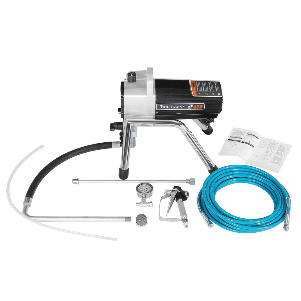GreenZech™ Pro-450E 1300W High-Pressure Airless Paint Sprayer