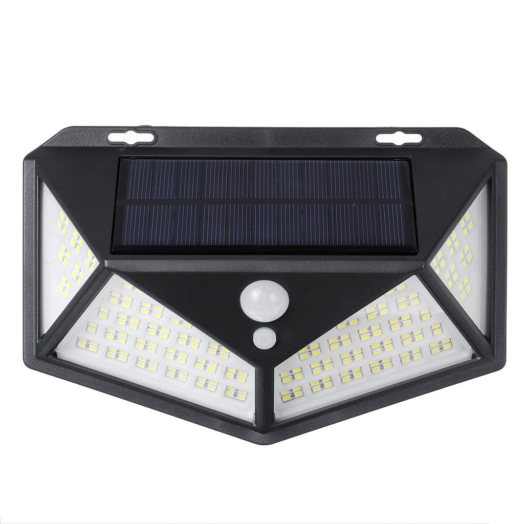 200 LED Solar Powered Light Outdoor Motion Sensor Wall Yard Spa Garden Lamp