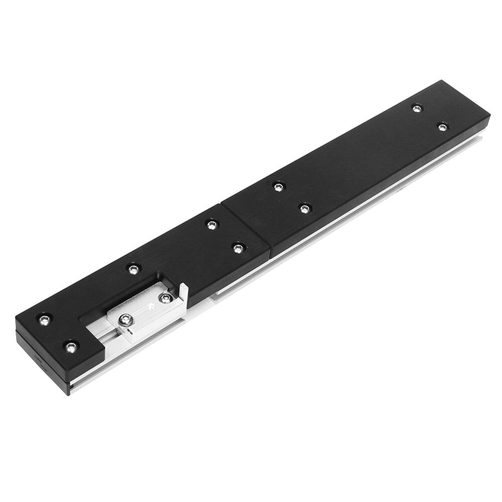 Aluminum Box Joint Jig Kit for Miter Gauge - High Precision, Fits Most Table Saws & Router Tables, 30x60x450mm