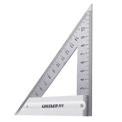120/180mm Metric Triangle Angle Ruler Stainless Steel Woodworking Square Layout Tool