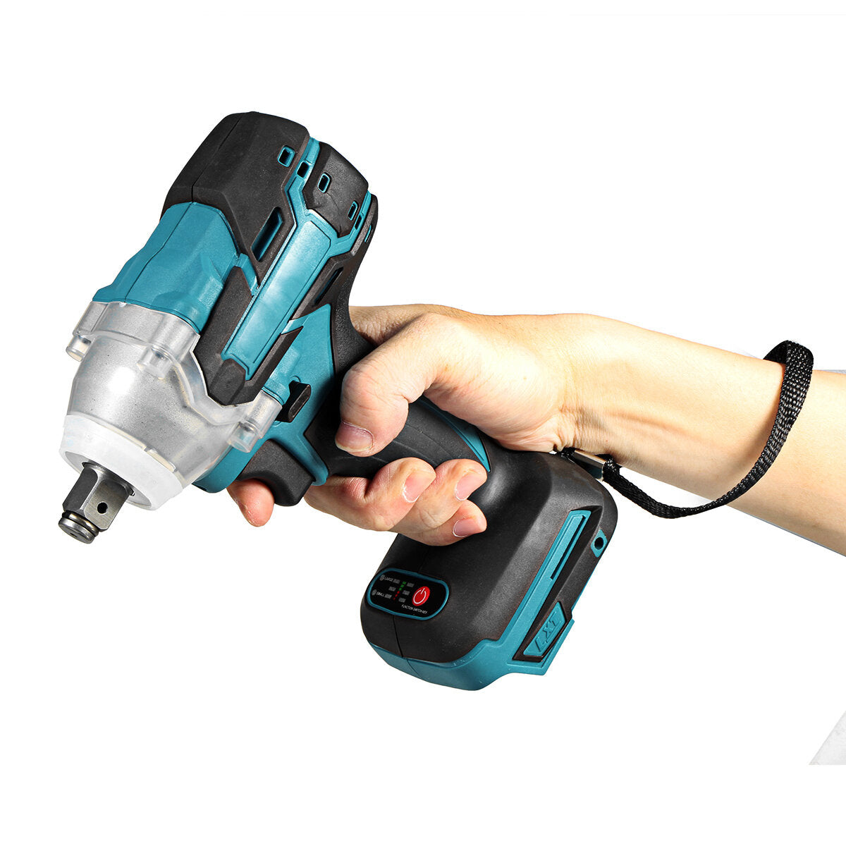 588N.m. Cordless Brushless Wrench1/2" Impact Wrench Driver Replacement for Makita 18V Battery