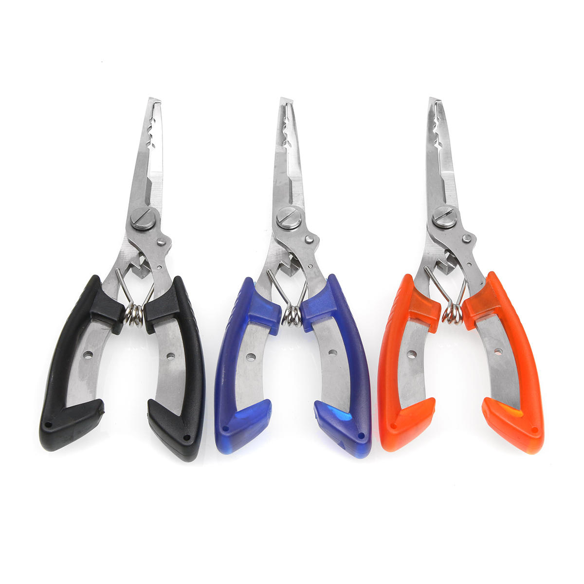 Stainless Steel Fishing Pliers Plierweiter Scissors Line Cutter Hook Tackle Tool
